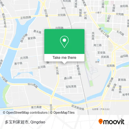 多宝利家超市 map
