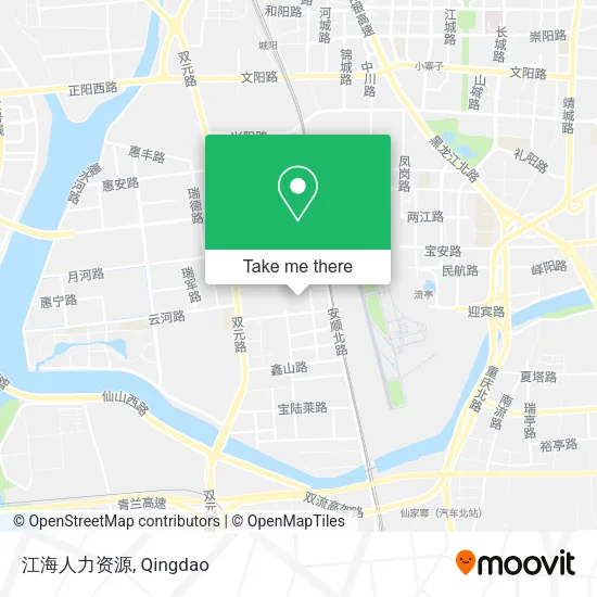 江海人力资源 map