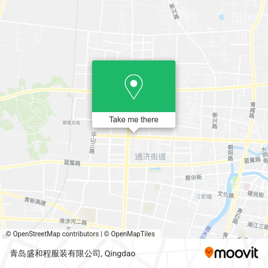 青岛盛和程服装有限公司 map