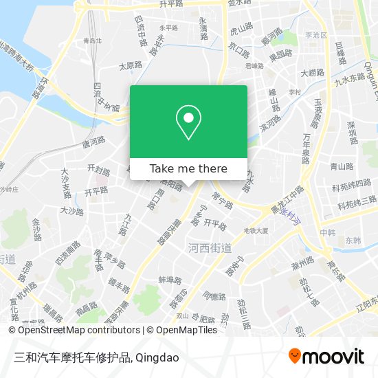 三和汽车摩托车修护品 map
