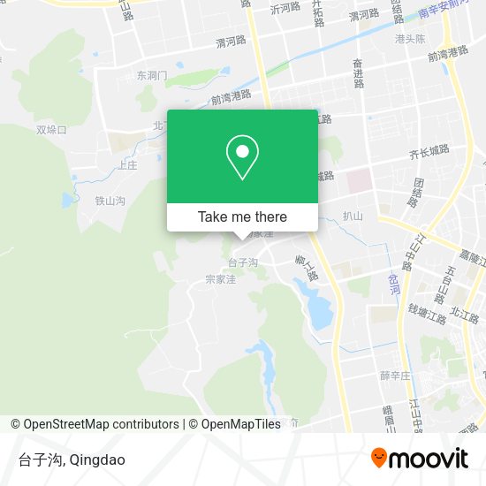 台子沟 map