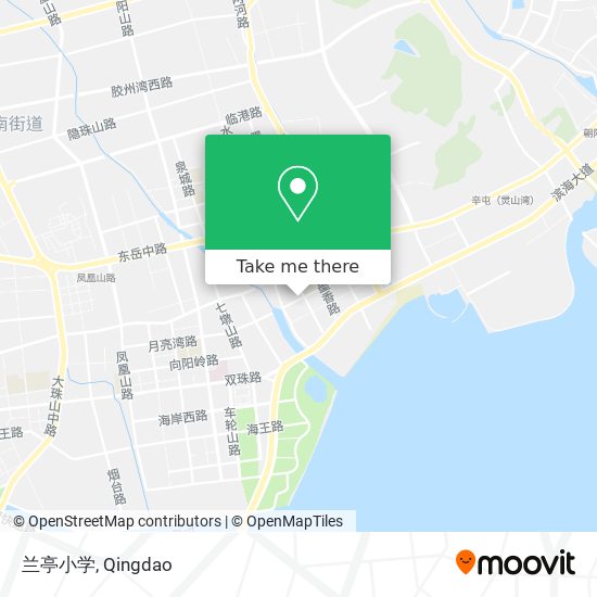 兰亭小学 map