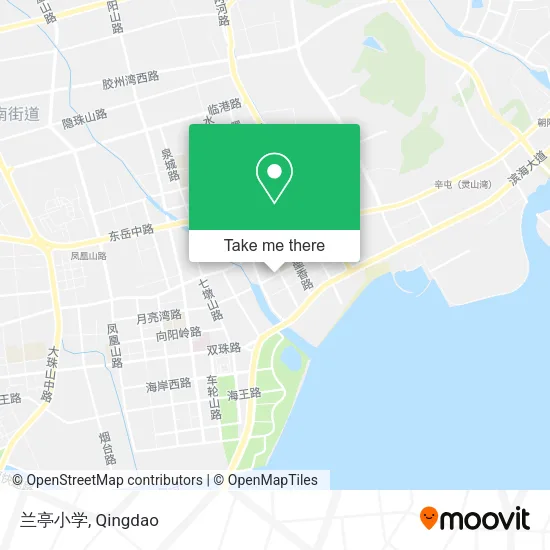兰亭小学 map