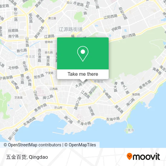 五金百货 map