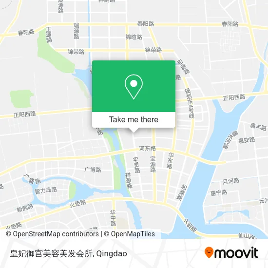 皇妃御宫美容美发会所 map