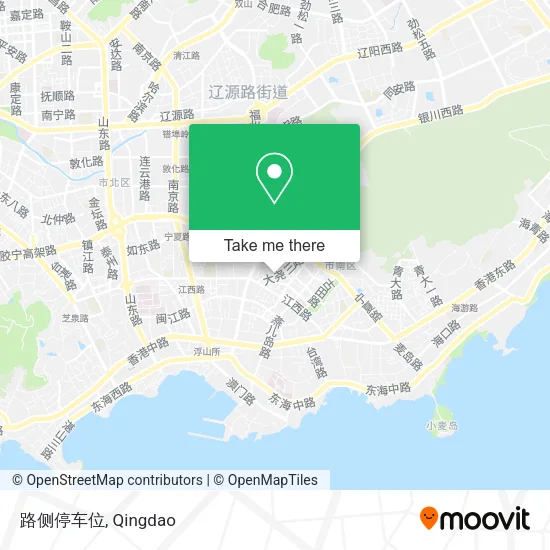 路侧停车位 map