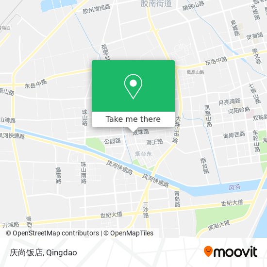 庆尚饭店 map