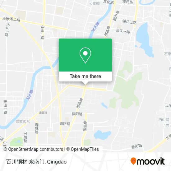 百川铜材-东南门 map