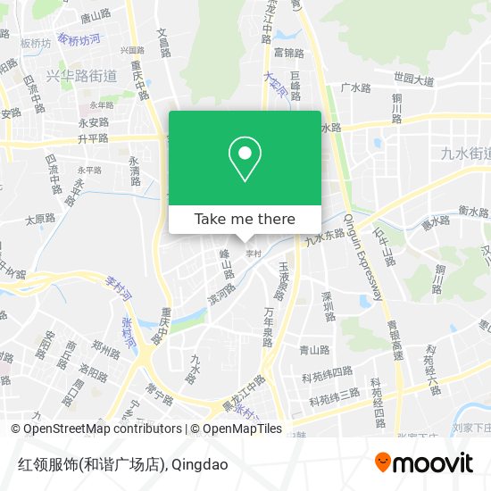 红领服饰(和谐广场店) map