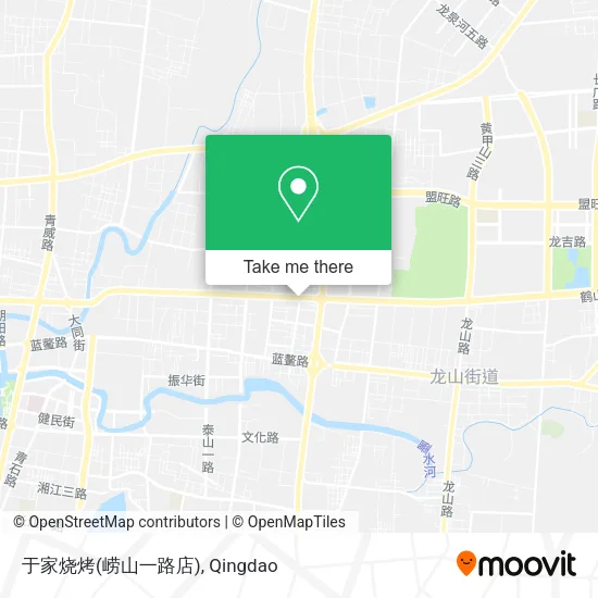 于家烧烤(崂山一路店) map