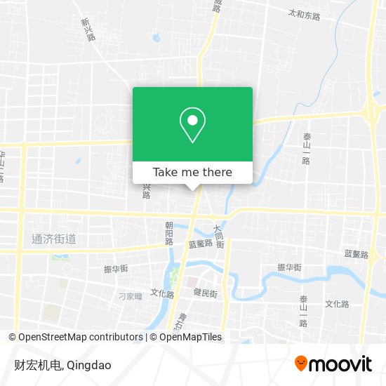 财宏机电 map