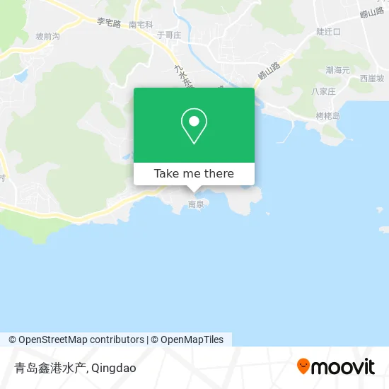 青岛鑫港水产 map