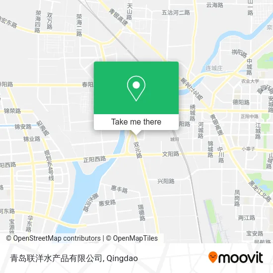 青岛联洋水产品有限公司 map