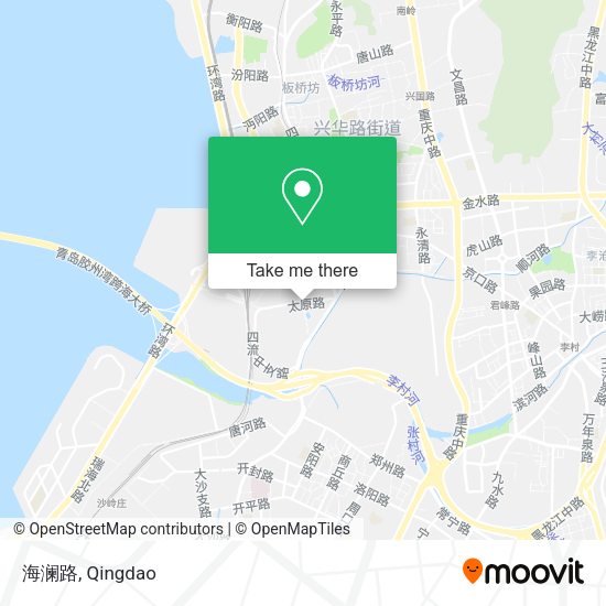 海澜路 map