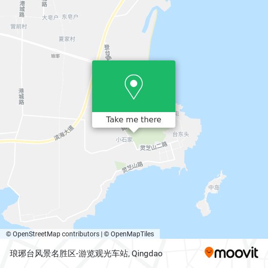 琅琊台风景名胜区-游览观光车站 map