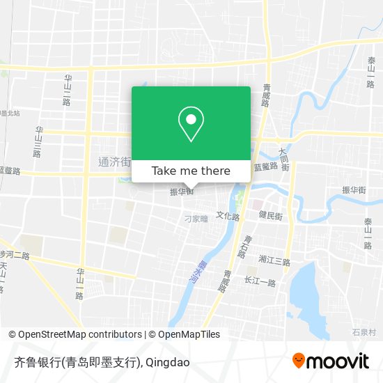 齐鲁银行(青岛即墨支行) map