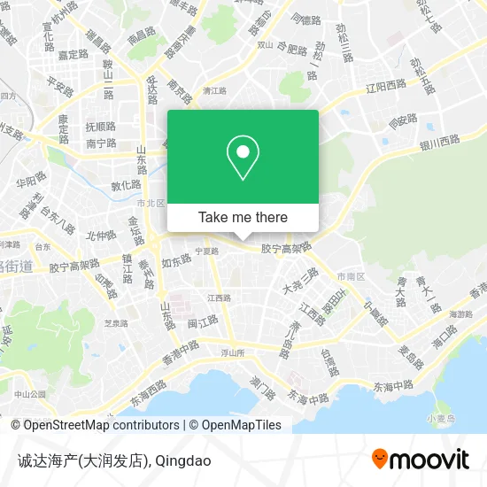 诚达海产(大润发店) map