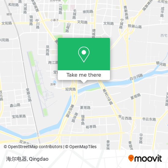 海尔电器 map