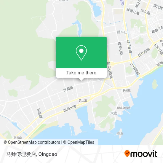 马师傅理发店 map