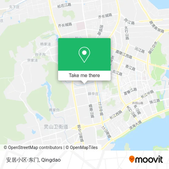 安居小区-东门 map