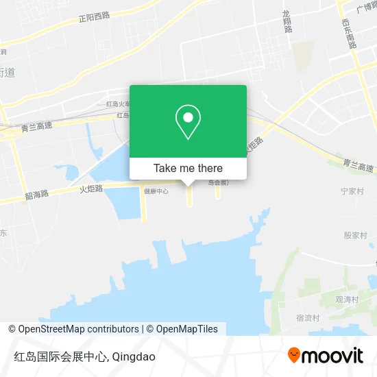 红岛国际会展中心 map