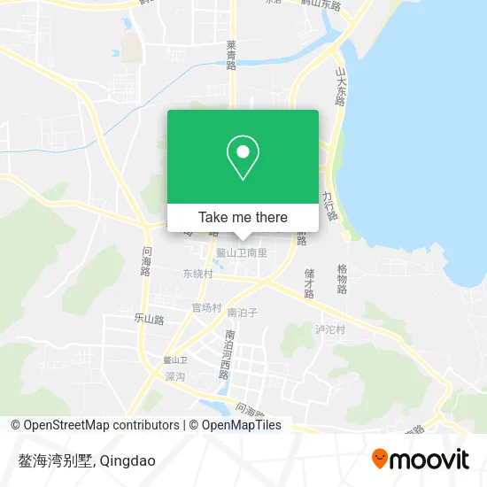 鳌海湾别墅 map