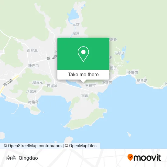 南窑 map