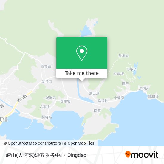 崂山(大河东)游客服务中心 map