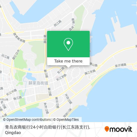 青岛农商银行24小时自助银行(长江东路支行) map