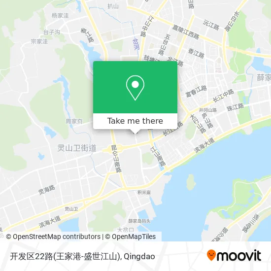 开发区22路(王家港-盛世江山) map