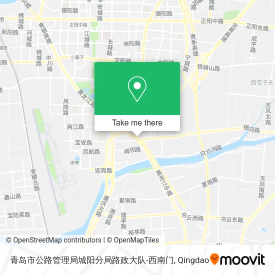 青岛市公路管理局城阳分局路政大队-西南门 map