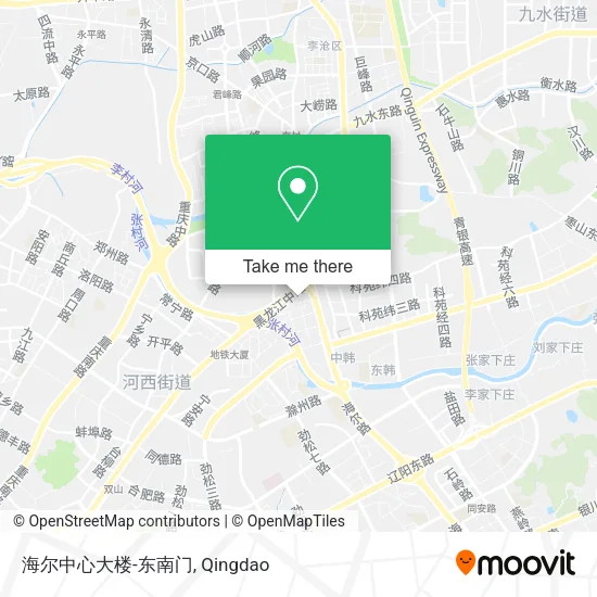 海尔中心大楼-东南门 map