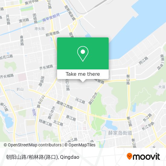 朝阳山路/柏林路(路口) map