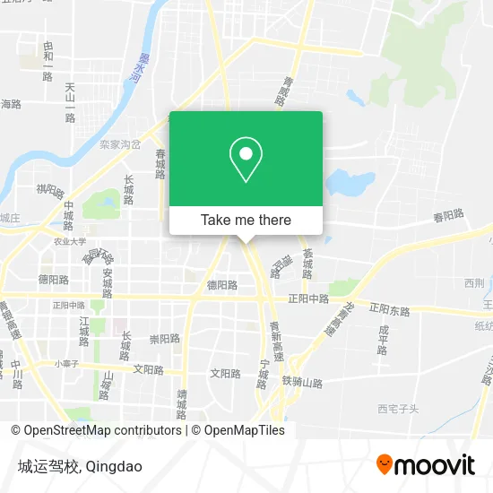 城运驾校 map