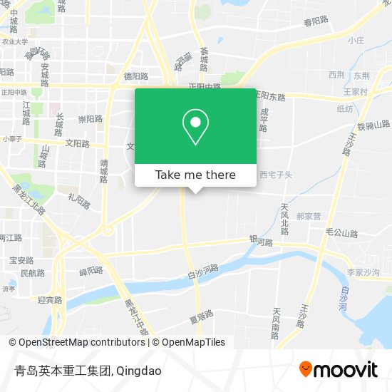 青岛英本重工集团 map