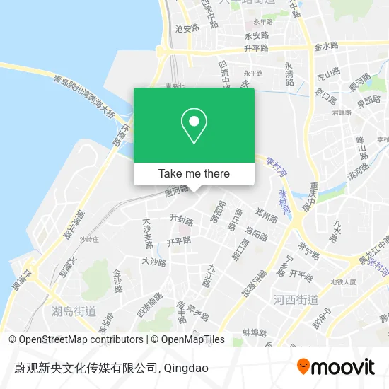 蔚观新央文化传媒有限公司 map