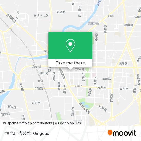 旭光广告装饰 map
