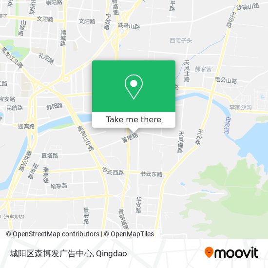城阳区森博发广告中心 map