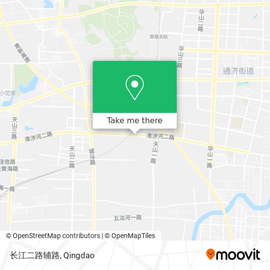 长江二路辅路 map