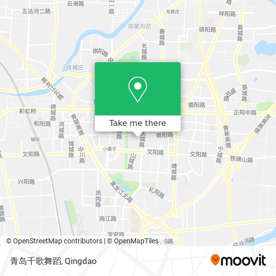 青岛千歌舞蹈 map