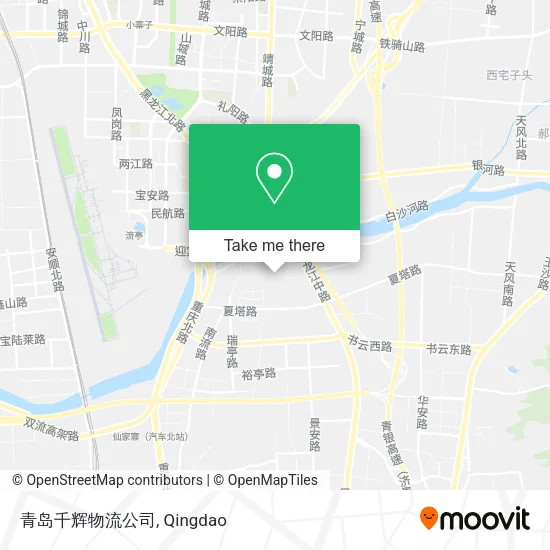 青岛千辉物流公司 map