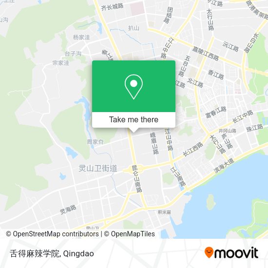 舌得麻辣学院 map