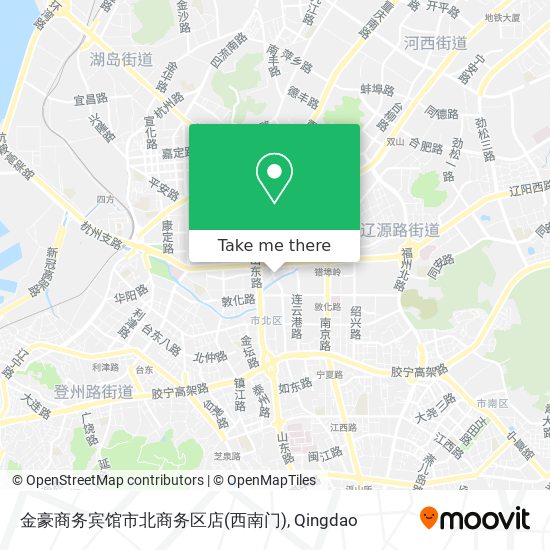 金豪商务宾馆市北商务区店(西南门) map