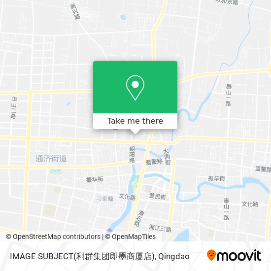 IMAGE SUBJECT(利群集团即墨商厦店) map