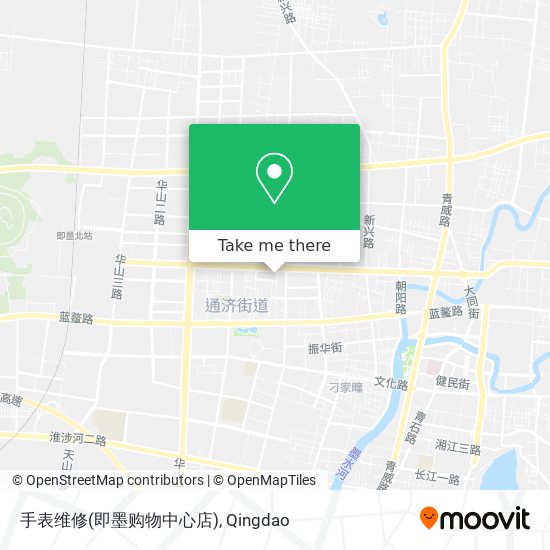 手表维修(即墨购物中心店) map