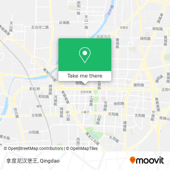 拿度尼汉堡王 map