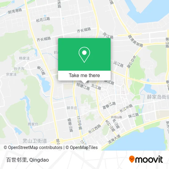 百世邻里 map