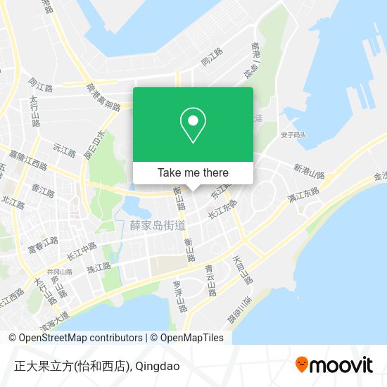 正大果立方(怡和西店) map