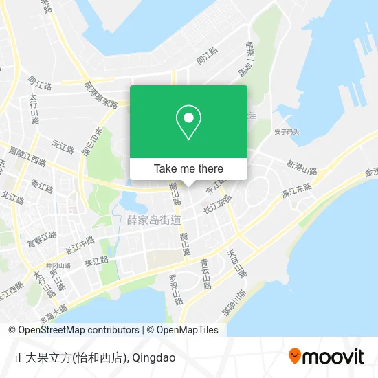 正大果立方(怡和西店) map