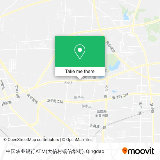 中国农业银行ATM(大信村镇信华街) map